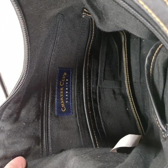 Charter Club Classics Leopard print shoulder purse - Picture 10 of 12